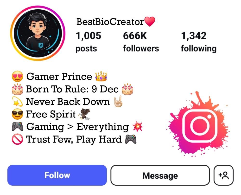  Gaming Bio For Instagram - Instagram Bio For Gamers