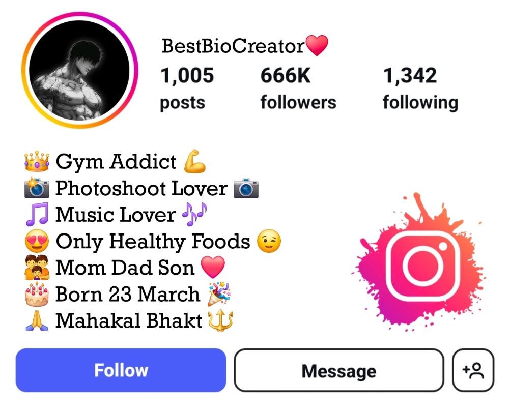 Best Instagram Bio For Gym Lovers - Gym & Fitness Instagram Bio