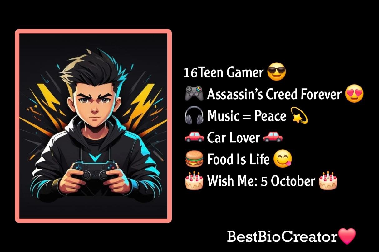 Gaming Bio For Instagram With Emoji