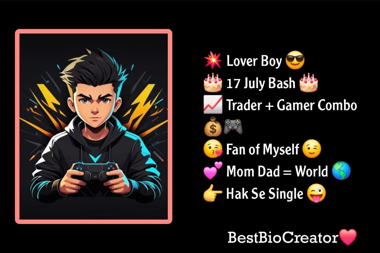 Gamer Instagram Bio Ideas