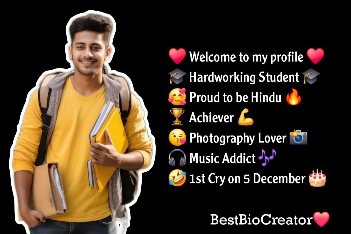 Student Bio For Instagram