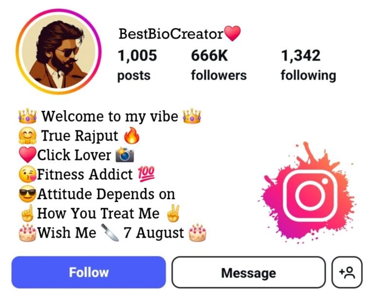 Rajput Bio For Instagram