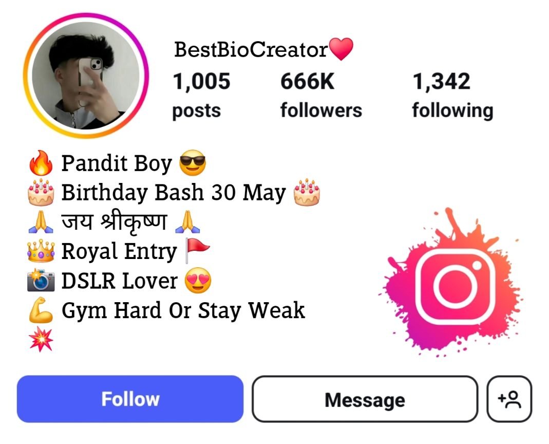  ब्राह्मण Bio For Instagram In Hindi