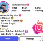 धर्मो रक्षति रक्षितः Bio Instagram | Dharmo Rakshati Rakshitah Instagram Bio