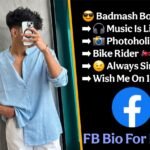 Best Facebook Bio For Boys In Hindi & English