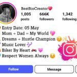 Instagaram Bio Mom Dad Lover - Mom Dad Bio For Instagram