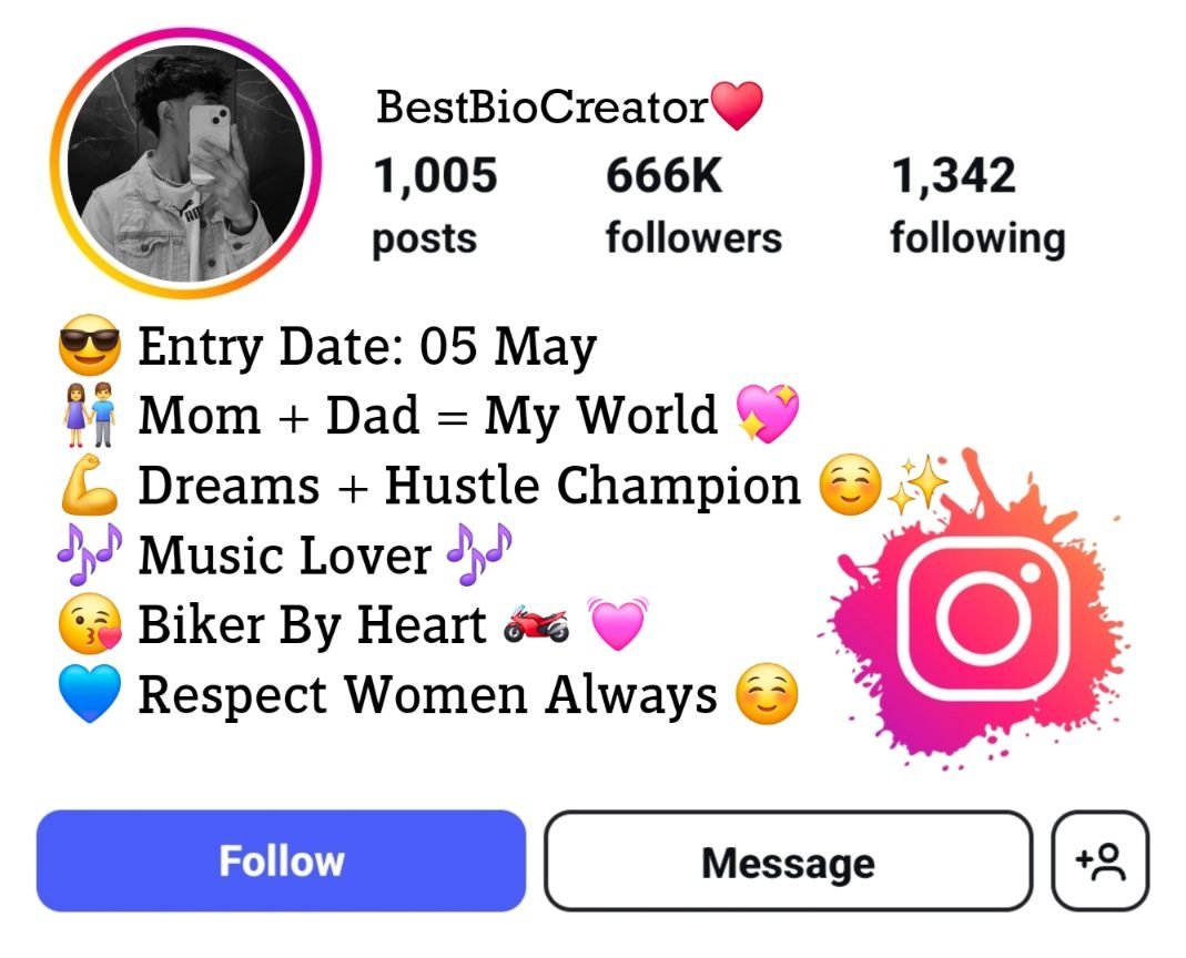Instagaram Bio Mom Dad Lover - Mom Dad Bio For Instagram
