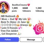 free fire bio for instagram