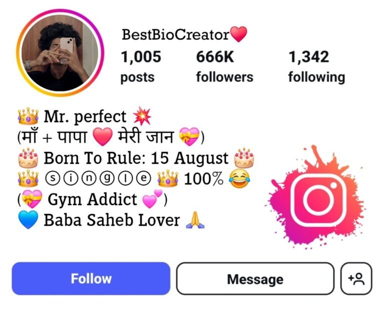 Jay Bhim Bio For Instagram
