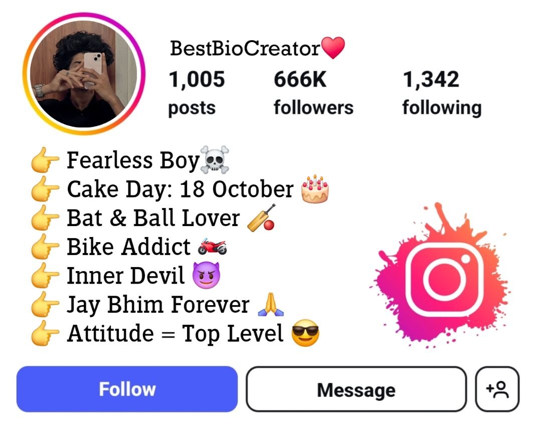 Jay bhim instagram bio stylish