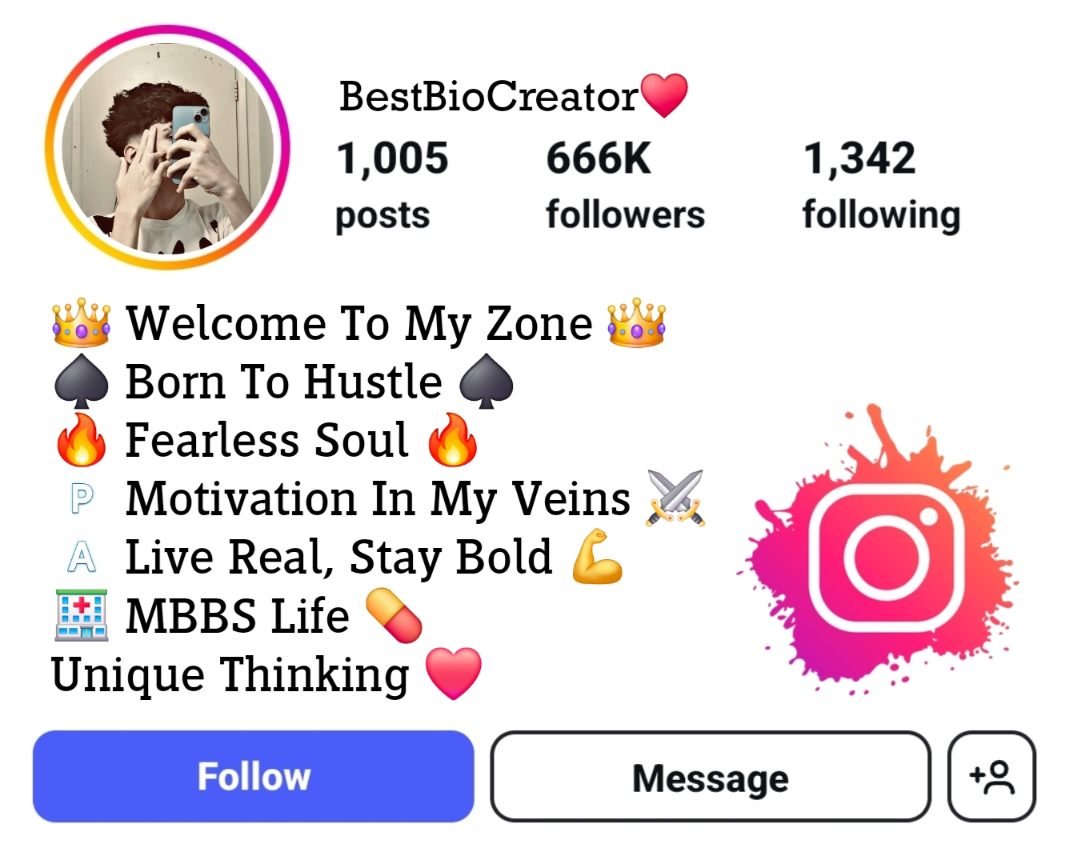 Medical Student Bio For Instagram