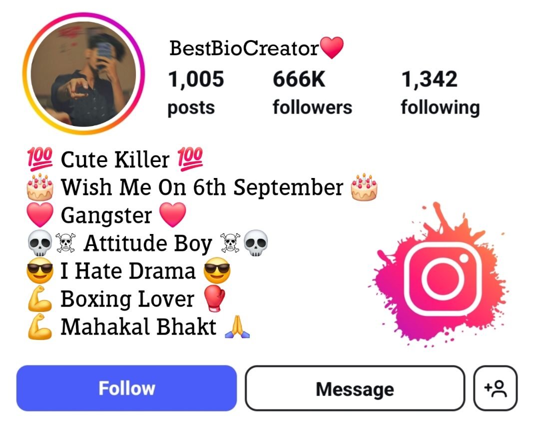 Instagram Bio For Gangster