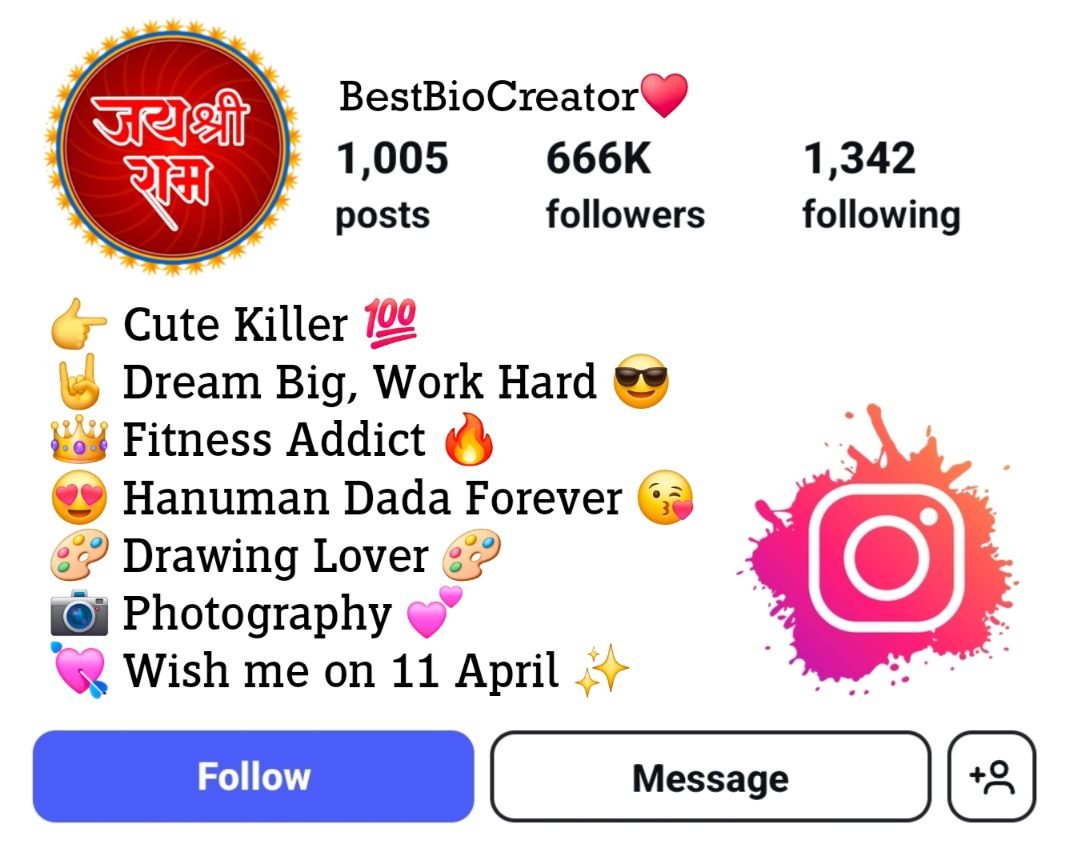 Instagram Bio Ideas For Hanuman Bhakt