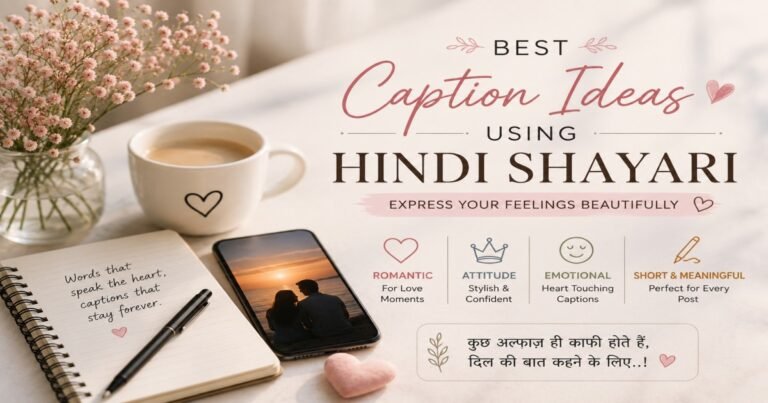 Best Hindi Shayari Captions for Instagram